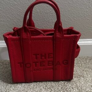 Marc Jacobs Bold Red Tote Bag